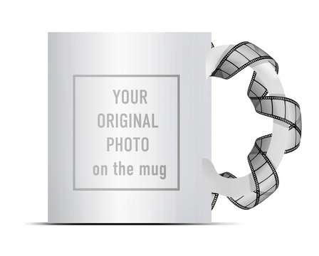 your original photo on the mug