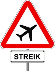 Streik in der Luftfahrt