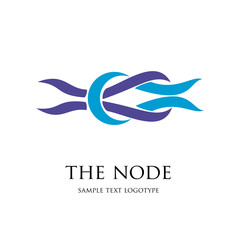Logo Node. Connection concept ( vector )