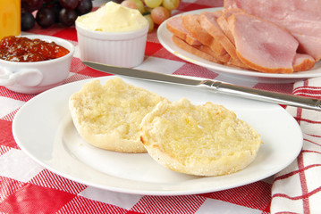 Buttered English Muffin