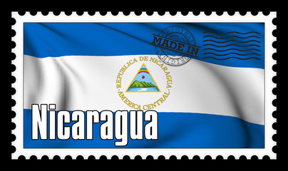 Made in Nicaragua original stamp