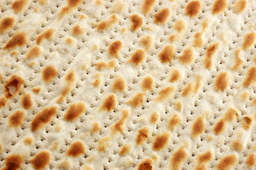 Jewish ritual holiday food unleavened bread  -matzoh (background - 28254450