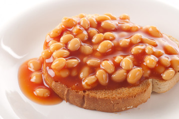 Baked Beans Toast