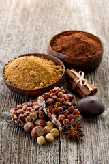 hazelnut brittle-croccante