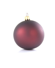 Red christmas ball