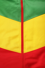 africa jacket green yellow red