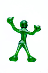 Büromännchen grün