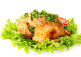 Roast chicken.