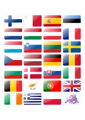 Europaflaggen © Hans-Jörg Nisch