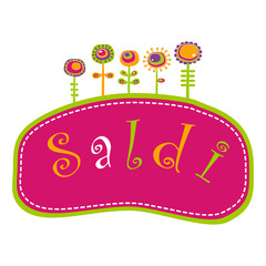 Fond graphique SOLDES