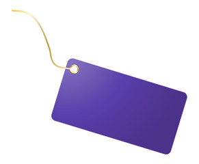 violet label