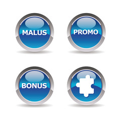 Web icons collection : bonus malus