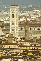 Fototapeta na wymiar Firenze, Campanile di Giotto