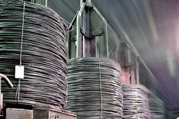 coil rod production