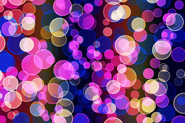 multicoloured backdrop for greetings or invitations with blur bo