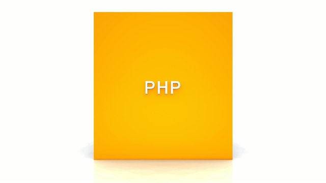 3D W&uuml;rfel Orange 02 - Webdesign