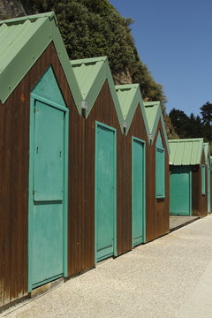Binic - Cabanes de plage