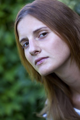 Jeune fille femme belle féminin mode portrait charme