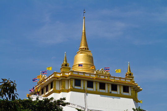 Golden Mount Temple (Wat Sakate), Bangkok, Thailand