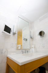 Interior of the room - Sink in the bathroom