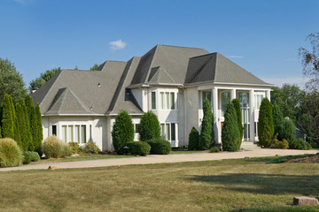 French Chateau Style Single Family House Suburban Philadelphia