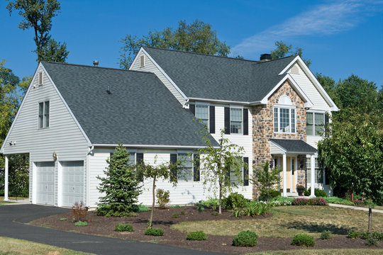New Single Family House Suburban Philadelphia, Pennsylvania, USA