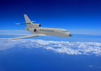 A passenger plane