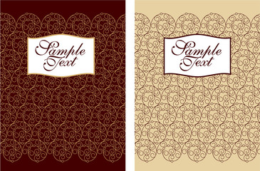 filigree cover design