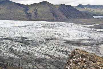 Lengua glaciar de Skaftafell J&ouml;kull (Islandia)
