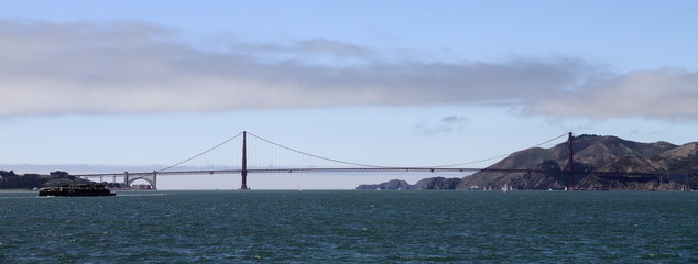 The Golden Gate Bridge of San Francisco