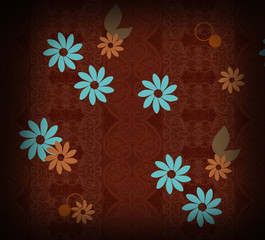 background with flowers