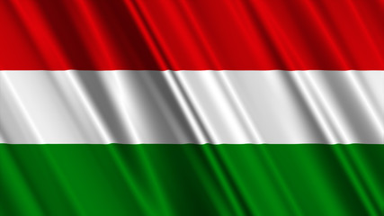 Obraz premium Hungary Flag