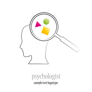 Logo psychologist (vector )