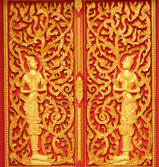 Fototapeta na wymiar Tradycyjne Thai styl Kościoła