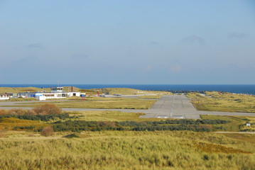 Helgoland - Flugplatz auf der Düne