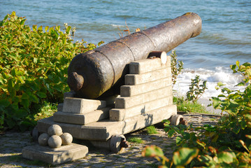 Helgoland - Kanone