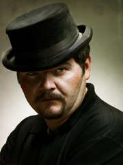man with top hat