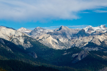 Views from Moro Rock in Sequoia National Park, California