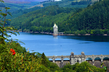 Lake Vyrnwy in Mid Wales