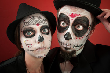 Couple on All Souls Day