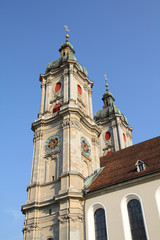 Fototapeta na wymiar Opactwo Sankt Gallen