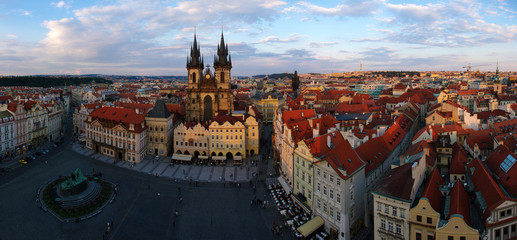 Obraz premium Prague market panorama