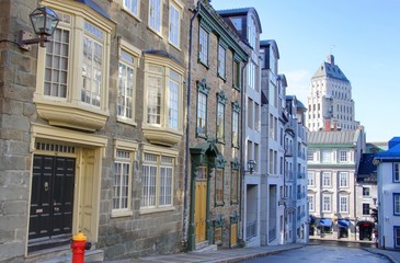 Obraz premium Quebec Street