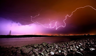 Lightning Crashes