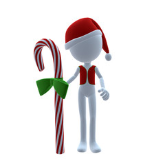 3D Christmas Guy