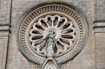 Rose window.