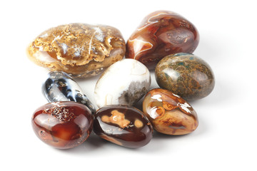 heap of carnelians