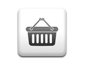Boton cuadrado blanco cesta compra