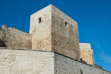 Norman- Swabian Castle. Sannicandro di  Bari. Apulia.