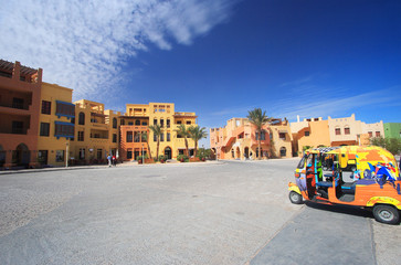 City square in El-Gouna